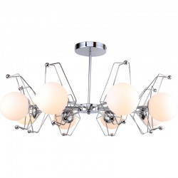 Люстра потолочная на штанге Stilfort 2019/09/08C Future 8*E14*40W