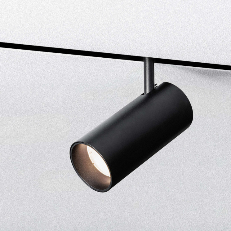 Магнитный трековый светильник MKL-103-12W3K-B Черный 151x45x160 48В 12W 840lm 3000К 36°LED Osram CRI>90 Mikami Lotus