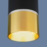 Потолочный светильник Elektrostandard DLN106 GU10 черный/золото