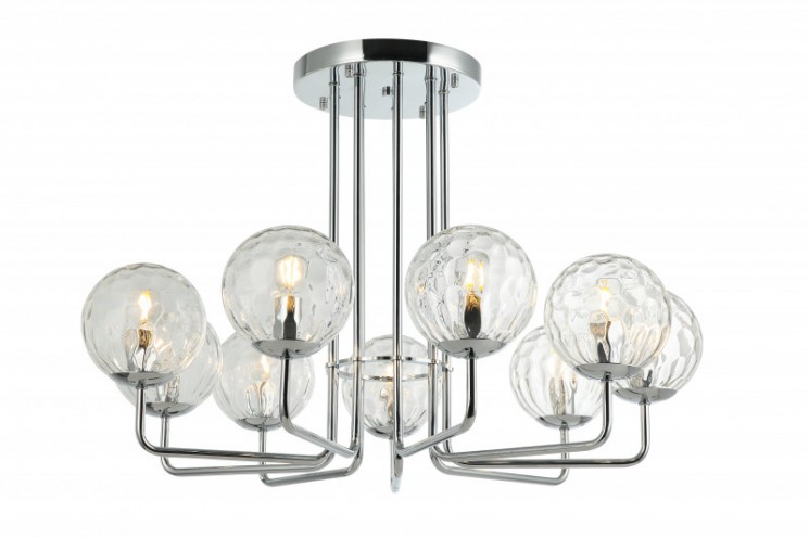 Люстра на штанге Stilfort 2119/09/09P Steely