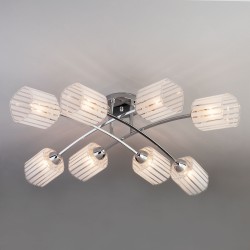 Потолочный светильник Eurosvet 30125/8 хром Ruby