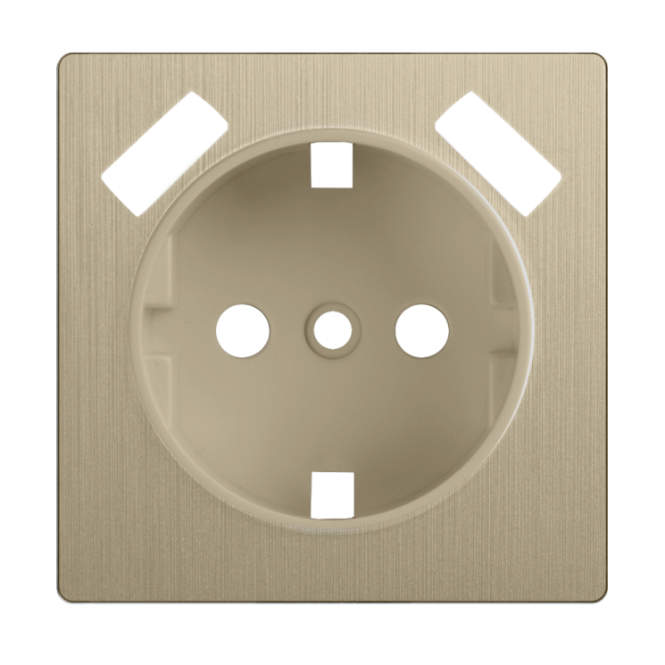 Накладка  для розетки USB шампань рифленый Werkel W1179510 (WL10-USB-CP)