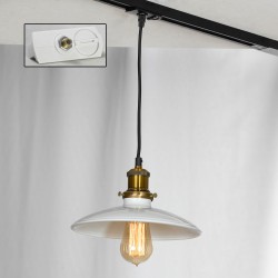 Трековый светильник однофазный Lussole LSP-9605-TAW TRACK LIGHTS