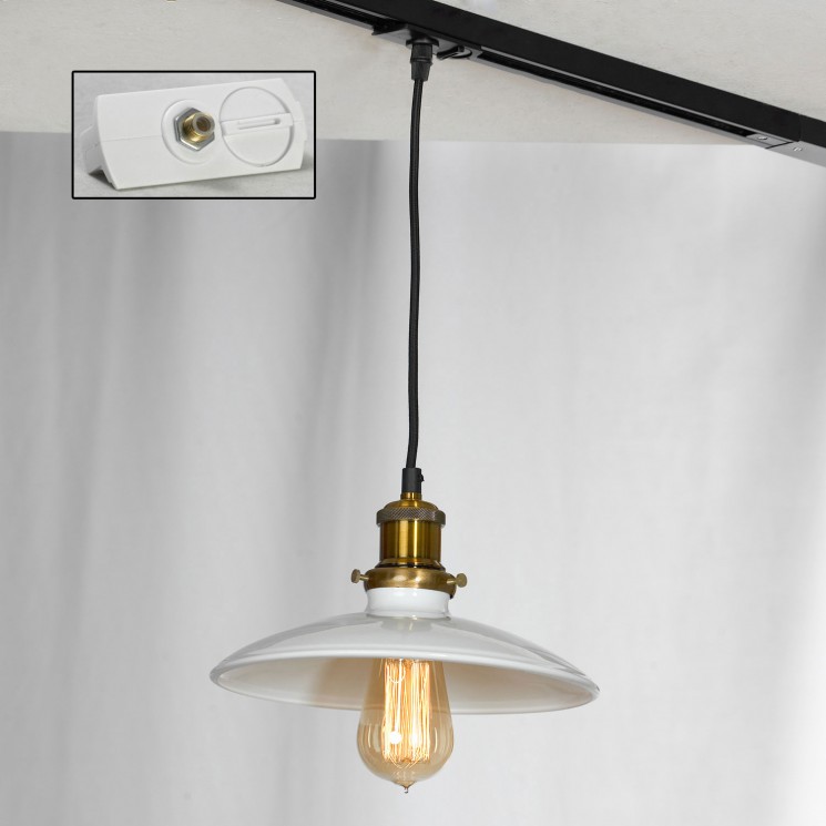 Трековый светильник однофазный Lussole LSP-9605-TAW TRACK LIGHTS