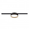 Магнитный трековый светильник SUPER5 ST Luce  Черный LED 1*12W 3000K 500Lm Ra>80 100° IP20 D113xH34 24V   ST670.436.12
