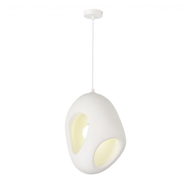 Светильник подвесной ST-Luce белый/белый E27 1*60W SL1522.543.01 WABI SABI