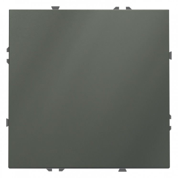 Выключатель одноклавишный проходной VOLTUM VLS010306 титан