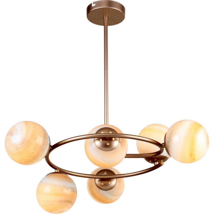 Люстра потолочная на штанге Stilfort 2020/03/06P Jordan 6*E14*40W