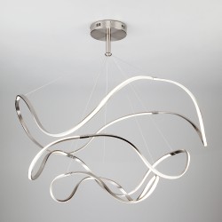 Подвесной светильник Eurosvet 90109/3 сатин-никель Filmy