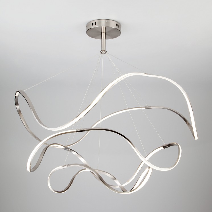 Подвесной светильник Eurosvet 90109/3 сатин-никель Filmy