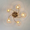 Потолочный светильник Eurosvet 30124/5 античная бронза Susan