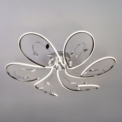 Потолочный светильник Eurosvet 90082/6 хром Venzel