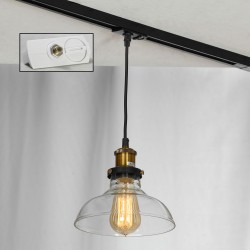 Трековый светильник однофазный Lussole LSP-9606-TAW TRACK LIGHTS