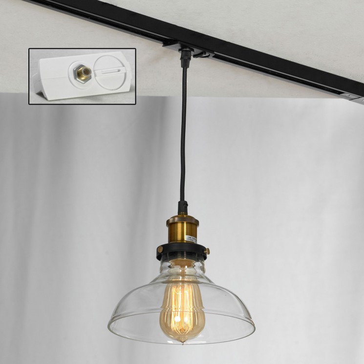 Трековый светильник однофазный Lussole LSP-9606-TAW TRACK LIGHTS