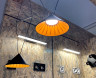 Подвесной светильник ITALLINE IT03-1430 black/orange