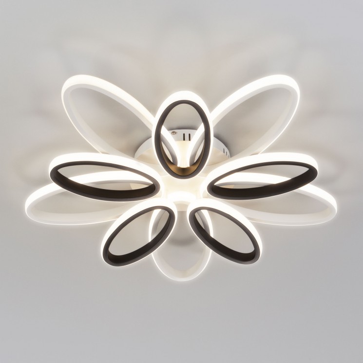 Потолочный светильник  Eurosvet Blade 90137/10 белый/чёрный