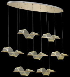 Подвесная люстра WERTMARK WE452.07.323 Hilda