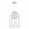 Светильник подвесной ST Luce Белый/Белый E27 1*60W          SL6129.503.01