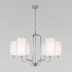 Подвесная люстра Eurosvet 60128/6 хром Purezza