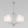 Подвесная люстра Eurosvet 60128/6 хром Purezza