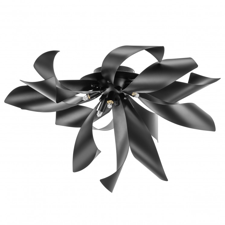 Люстра Lightstar 754167 TURBIO 6х40W G9 MATT BLACK (в комплекте)