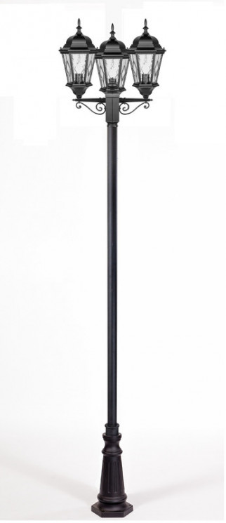 Уличный фонарный столб YAOHUALUX 91410MB B2 Bl ромб ASTORIA 2M