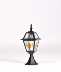 Садово-парковый светильник YAOHUALUX 91104 lgY Bl FARO lead GLASS