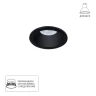 Светильник точечный встраиваемый Arte Lamp HELM A2869PL-1BK 1хGU10 Диаметр 8,5 см Глубина 5,7-8 см