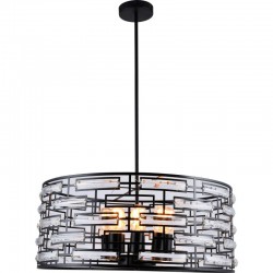 Люстра потолочная на штанге хрустальная Stilfort 3006/00/08P Ariscani 8*E27*40W