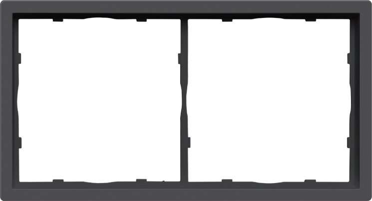 Рамка 2-я, Donel черный, серия R98 DA21228