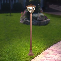 Уличный светодиодный светильник Elektrostandard Gala F брауни GL LED 3001F