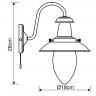 Светильник настенный Arte lamp FISHERMAN A5518AP-1AB