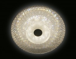 Управляемый светодиодный светильник Ambrella light ORBITAL CRYSTAL  F96 CL 48W D390