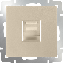 Розетка Ethernet RJ-45 шампань Werkel W1181011 (WL11-RJ-45)