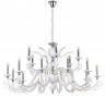 Люстра Crystal Lux LETISIA SP12+6 WHITE