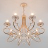 Подвесной светильник  Eurosvet Alexandria 60057/8 белый с золотом