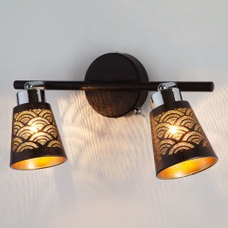 Потолочный светильник  Eurosvet Monte 20061/2 черный