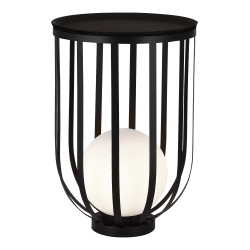 Светильник настольный ST Luce Черный/Белый E27 1*60W          SL6129.404.01