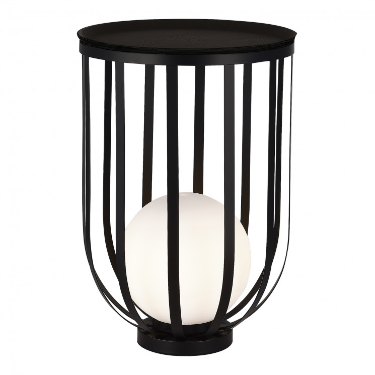 Светильник настольный ST Luce Черный/Белый E27 1*60W          SL6129.404.01