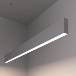 Светильник профильный подвесной/накладной RVE-PLS3590-475-P 47,5 см 12 Вт 3000/4000/5000К серый