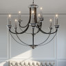 Подвесная люстра Eurosvet 60098/9 хром Lazzaro