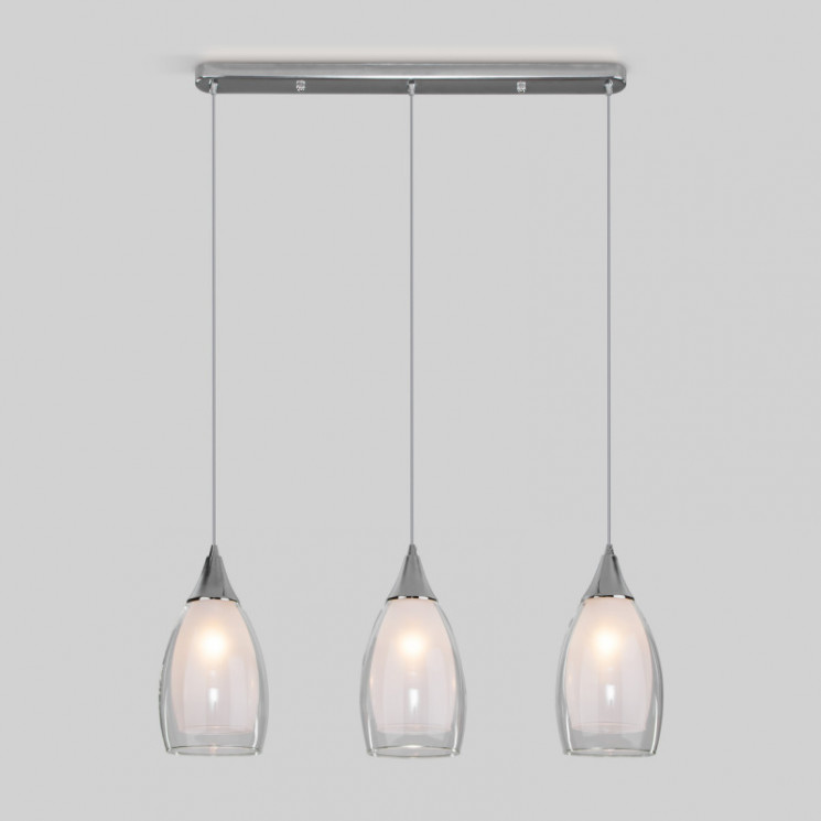 Подвесной светильник Eurosvet 50285/3 хром Cosmic