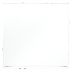 Выключатель одноклавишный проходной VOLTUM VLS010402 белый матовый