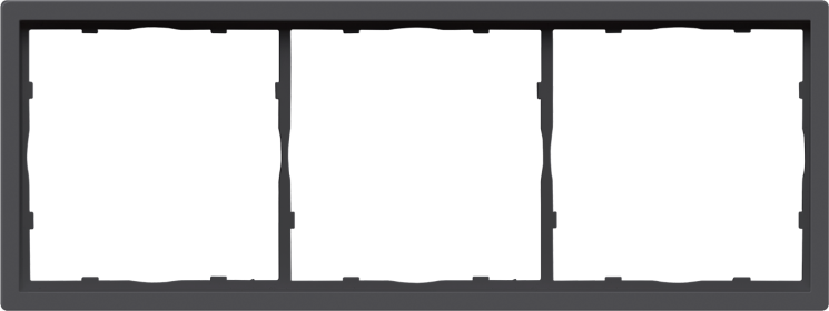 Рамка 3-я, Donel черный, серия R98 DA21328