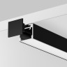 Алюминиевый профиль Maytoni Technical накладной-подвесной 25x22 Черный, ALM ALM-2522-B-2M 633013 2 метра