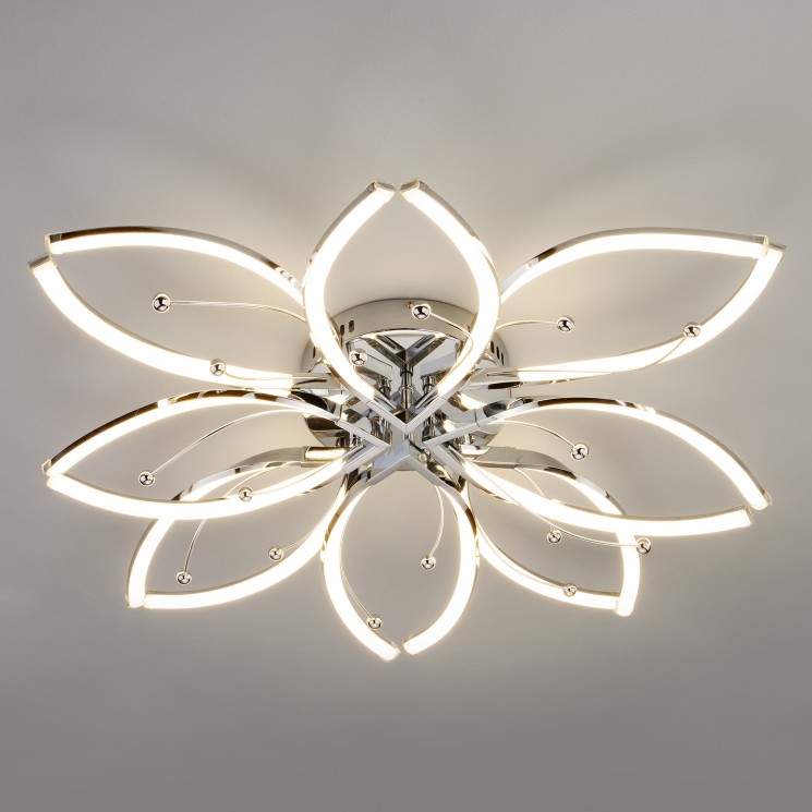 Потолочный светильник Eurosvet 90092/8 хром Fiona