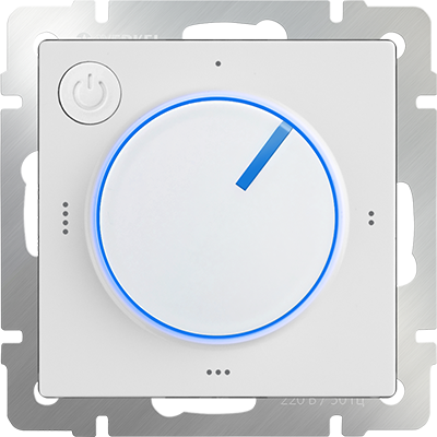 Терморегулятор электромеханический для теплого пола белый Werkel W1151101 (WL01-40-01)