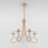 Подвесной светильник  Eurosvet Alexandria 60057/5 белый с золотом