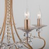 Подвесной светильник  Eurosvet Alexandria 60057/5 белый с золотом