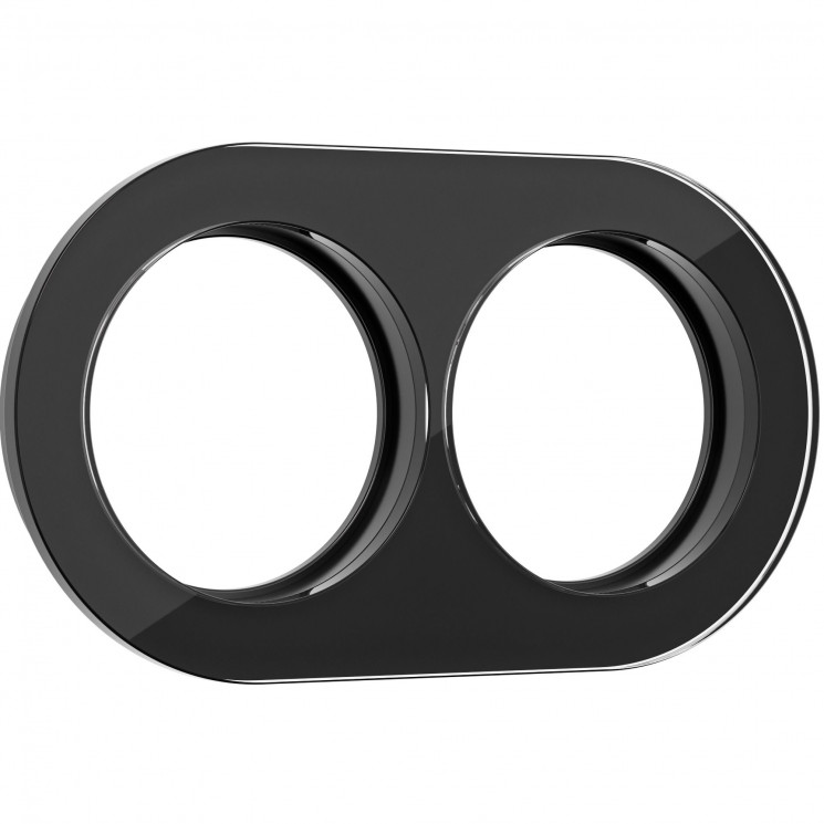 Рамка на 2 поста (Черный) W0025108 Werkel